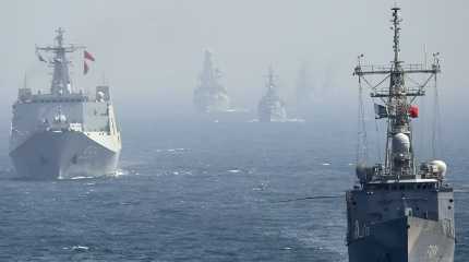 China n Pakistan navies drill in Arabian Sea