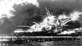 Japanese surprise attack on Pearl Harbor