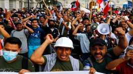 political protests in Peru