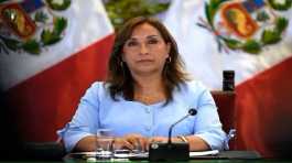 Peruvian President Dina Boluarte