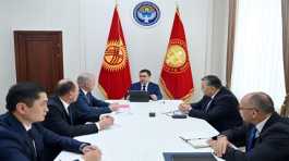 Sadyr Zhaparov met with CSTO