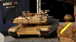 U.S. Army Abrams tank 