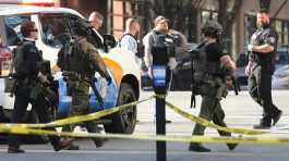 shooting attack at downtown bank