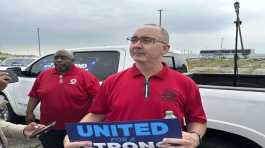 United Auto Workers union rally