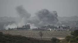 Israeli strikes pounded Gaza