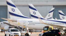 El Al airline at Ben Gurion Airport