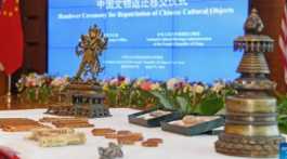 Chinese artefacts returned by USA